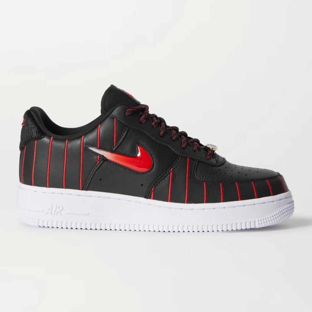 Nike Air Force 1 Jewel QS CHICAGO ALLSTAR Pinstripe Black Red Women's size 9 - Picture 14 of 14